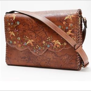 Patricia Nash Leather Sarola Crossbody